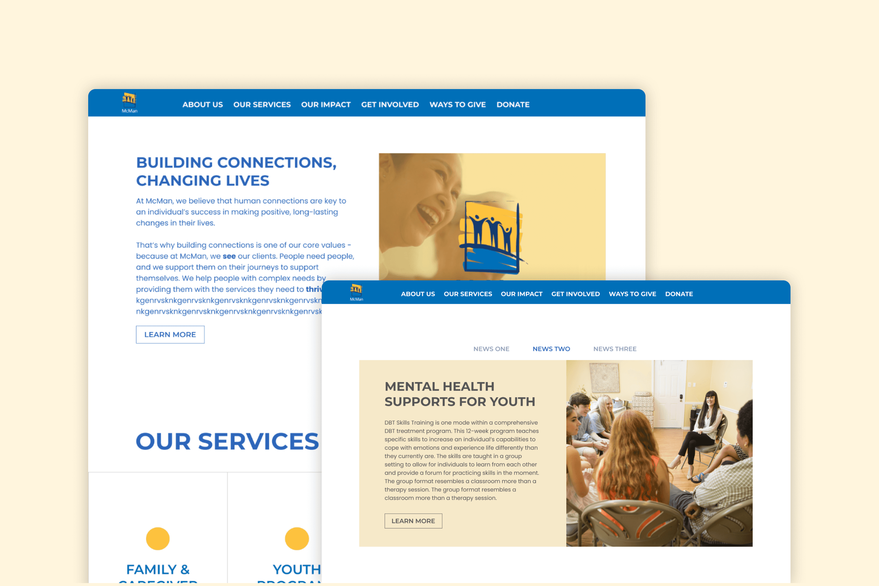 McMan Calgary website redesign